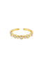 Smykkeli Copenhagen Ring - Dicte - Gold Colour