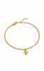 Smykkeli Copenhagen Ankelkæde - Classic Heart - Gold Colour