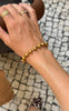 Smykkeli Copenhagen Armbånd - Chunky Bobble - Gold Colour