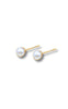 Smykkeli Copenhagen Øreringe - Mumbai - Gold Colour w. Pearl
