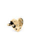 Smykkeli Copenhagen Ring - Chunky Heart - Gold Colour
