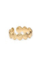 Smykkeli Copenhagen Ring - Shell - Golden