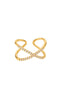 Smykkeli Copenhagen Ring - Mette - Gold Colour