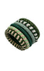 Smykkeli Copenhagen Elastikker - 6 Pack - Green
