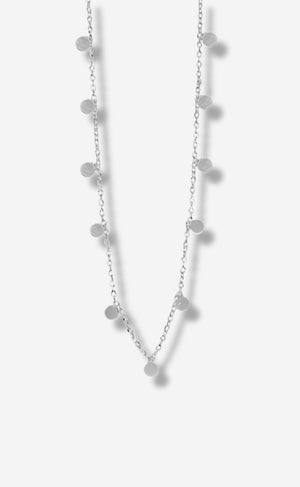 Halskæde - Shiny Drop - Silver Colour