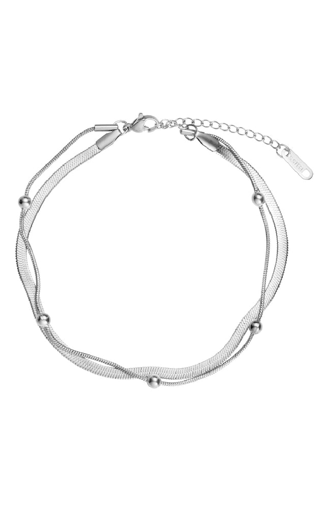 Smykkeli Copenhagen Armbånd - Barcelona - Silver Colour