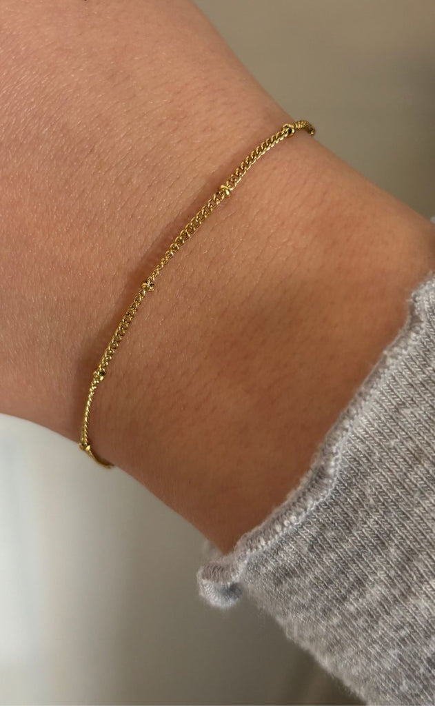 Smykkeli Copenhagen Armbånd - Bella - Gold Colour
