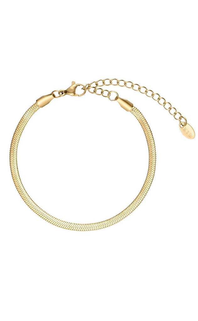 Smykkeli Copenhagen Armbånd - Chicago - Gold Colour