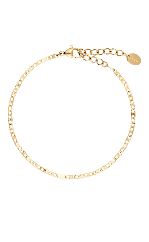 Smykkeli Copenhagen Armbånd - Christel - Gold Colour