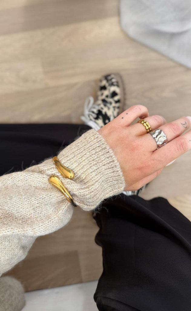 Smykkeli Copenhagen Armbånd - Nanna - Gold Colour