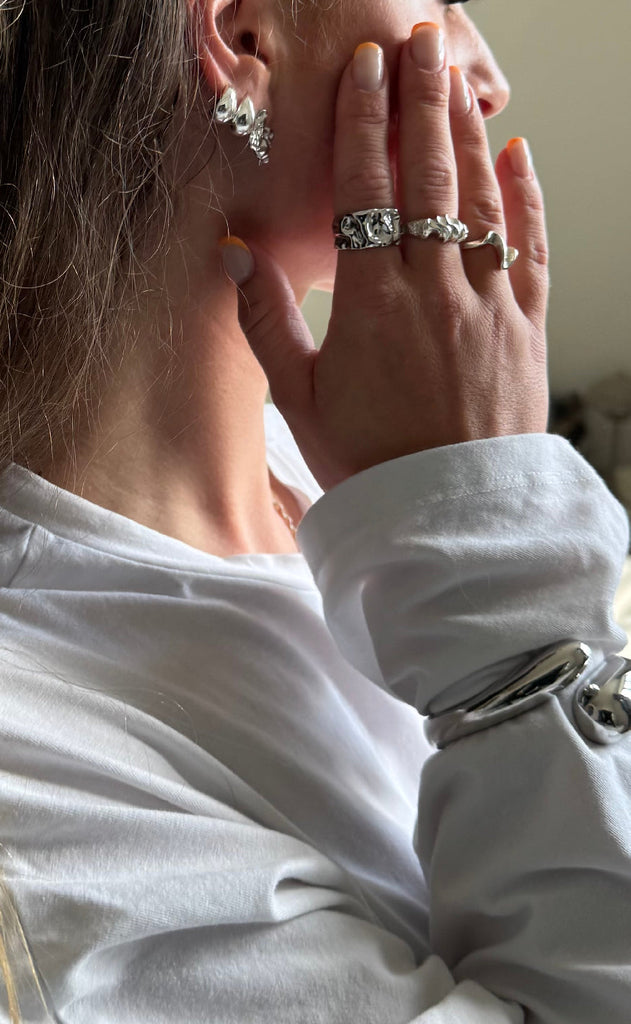 Smykkeli Copenhagen Ring - Mathilde - Silver Colour