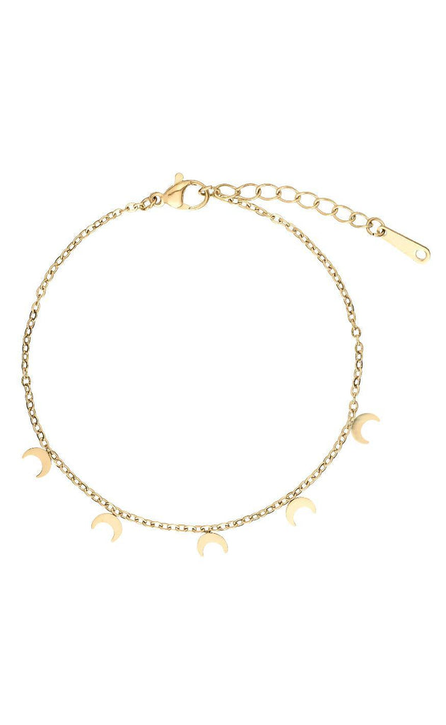 Smykkeli Copenhagen Armbånd - Oslo Moon - Gold Colour