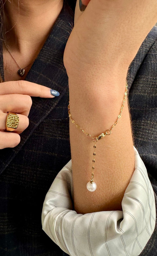 Smykkeli Copenhagen Armbånd - Portland - Gold Colour