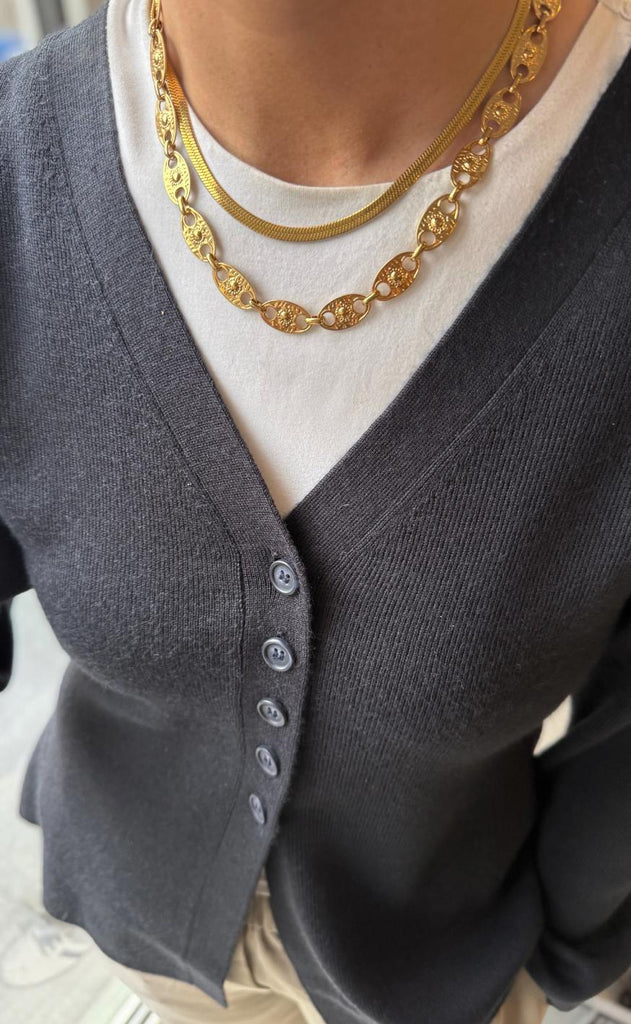 Smykkeli Copenhagen Halskæde - Elisabeth - Gold Colour