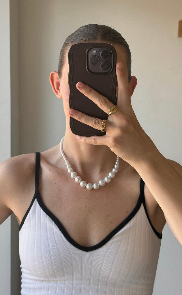 Smykkeli Copenhagen Halskæde - Petra - Pearlie