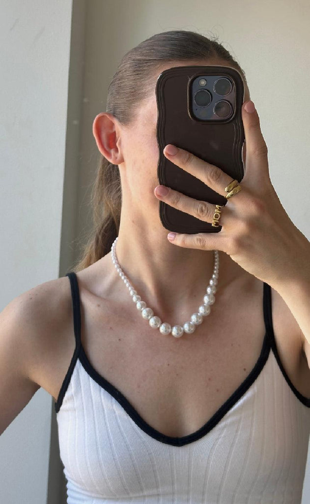 Smykkeli Copenhagen Halskæde - Petra - Pearlie