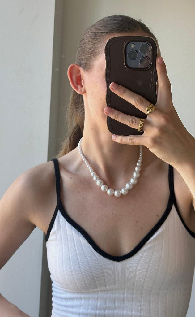 Smykkeli Copenhagen Halskæde - Petra - Pearlie