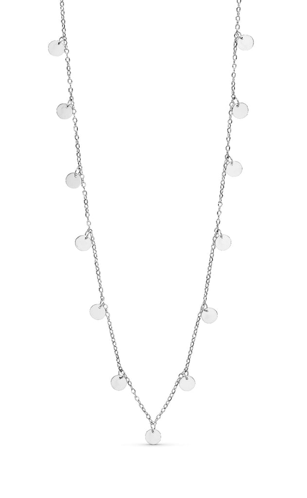 Smykkeli Copenhagen Halskæde - Shiny Drop - Silver Colour