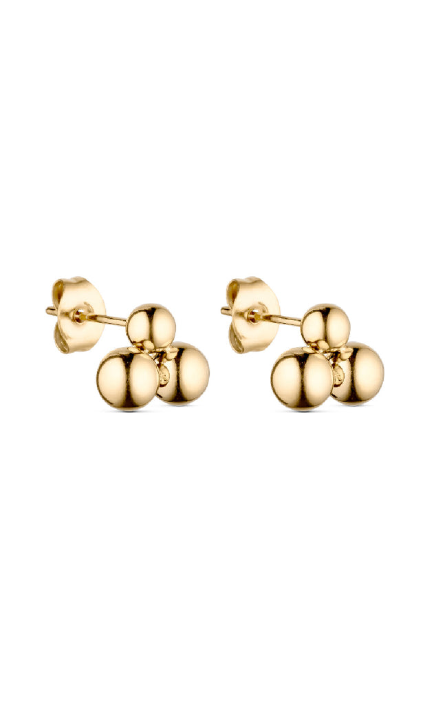 Smykkeli Copenhagen Øreringe - Bonbon Small - Gold Colour