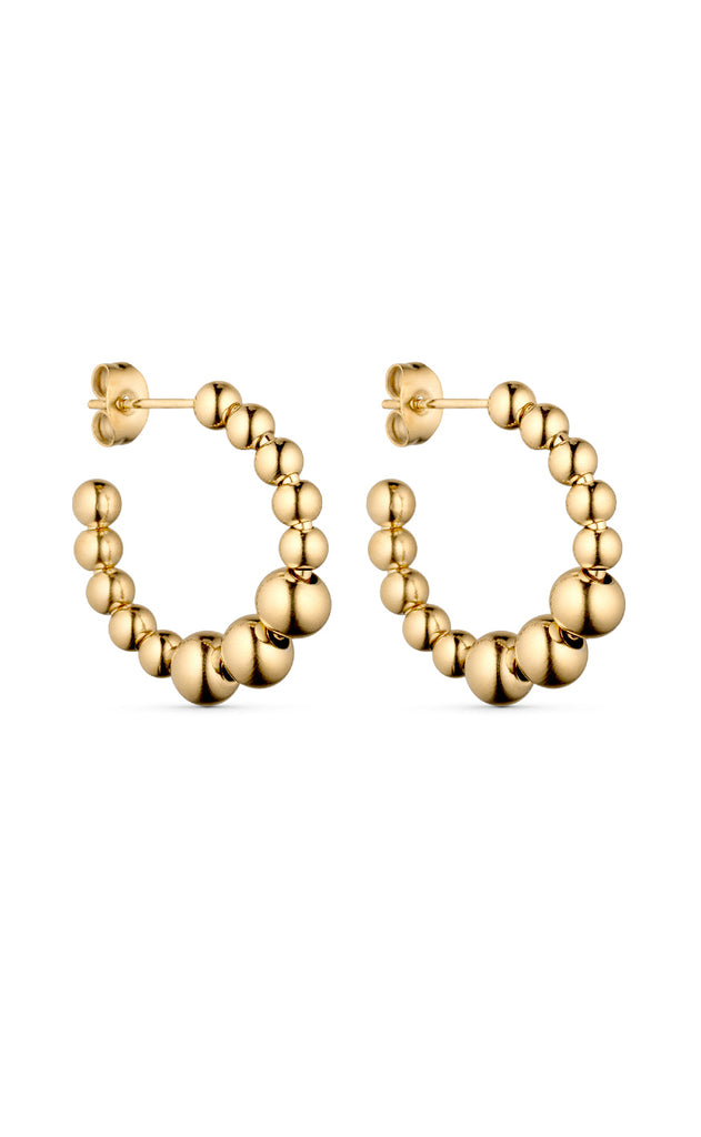 Smykkeli Copenhagen Øreringe - Emily - Gold Colour