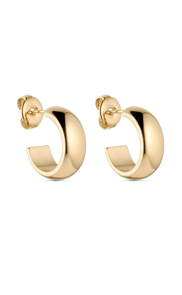 Smykkeli Copenhagen Øreringe / Hoops - Dubai - Gold Colour