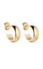 Smykkeli Copenhagen Øreringe / Hoops - Dubai - Gold Colour