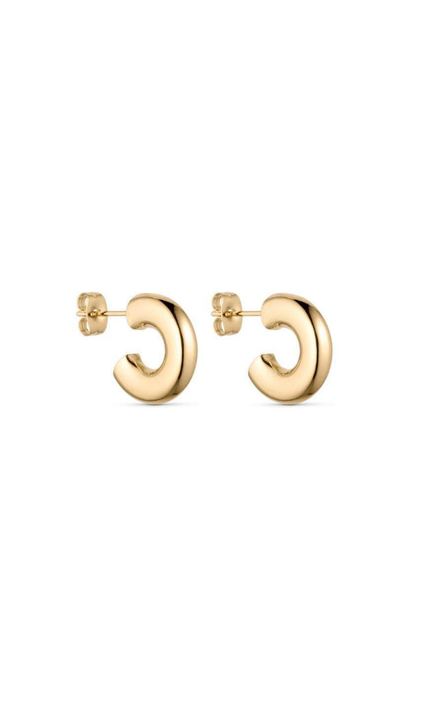 Smykkeli Copenhagen Øreringe / Hoops - Lamia - Gold Colour