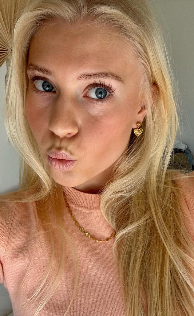 Smykkeli Copenhagen Øreringe - Sabrina - Gold Colour