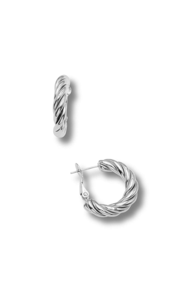 Smykkeli Copenhagen Øreringe - San Diego - Silver Colour