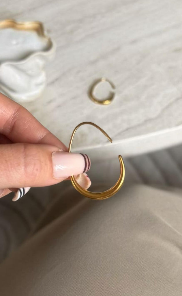 Smykkeli Copenhagen Øreringe - Sif - Gold Colour