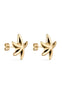 Smykkeli Copenhagen Øreringe - Starfish - Gold Colour