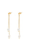 Smykkeli Copenhagen Øreringe - Toledo - Gold Colour w. Pearl