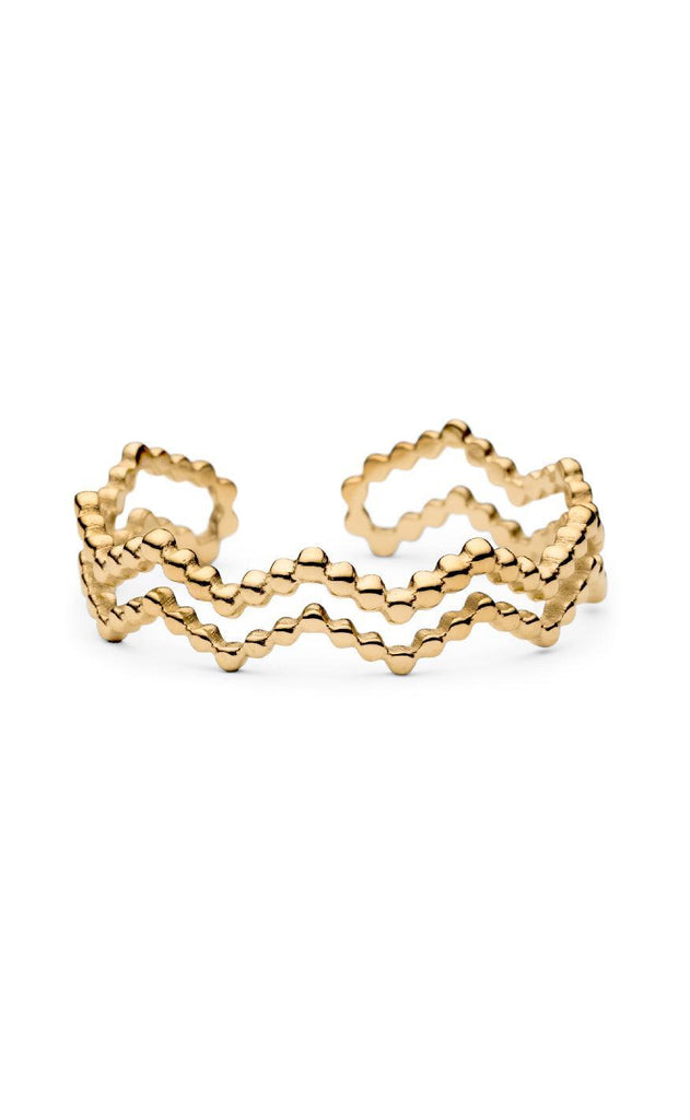 Smykkeli Copenhagen Ring - Bari - Gold Colour