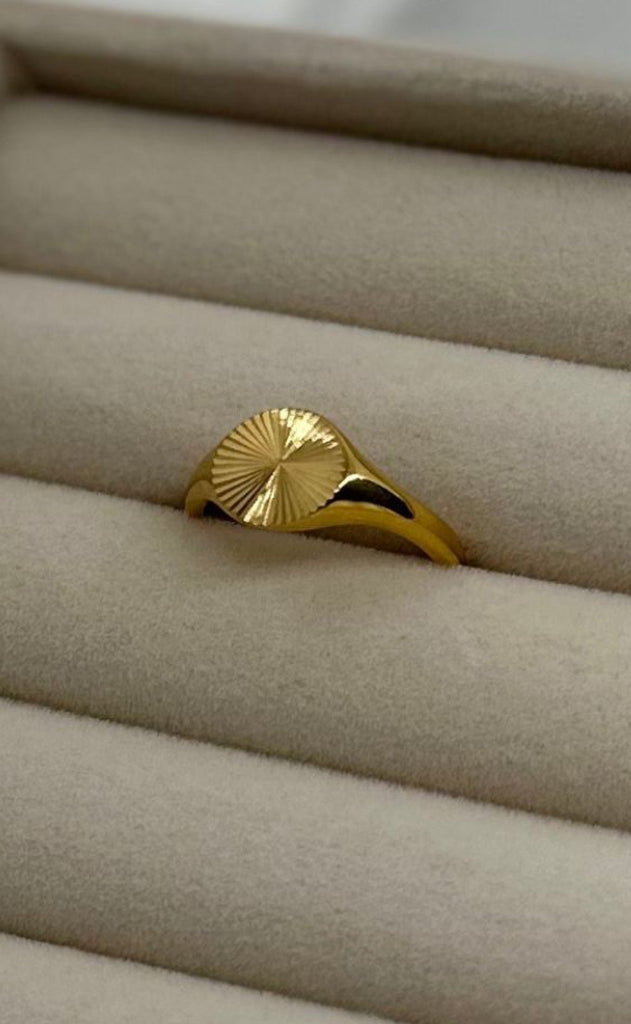 Smykkeli Copenhagen Ring - Brooklyn - Gold Colour