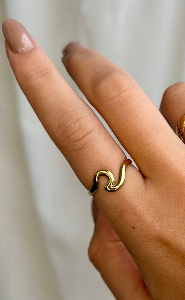 Smykkeli Copenhagen Ring - Dublin - Gold Colour