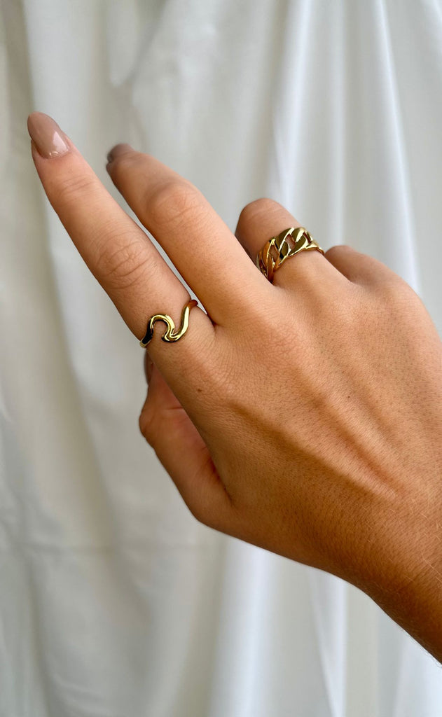 Smykkeli Copenhagen Ring - Dublin - Gold Colour