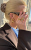 Smykkeli Copenhagen Øreringe - Hammered Heart - Gold Colour