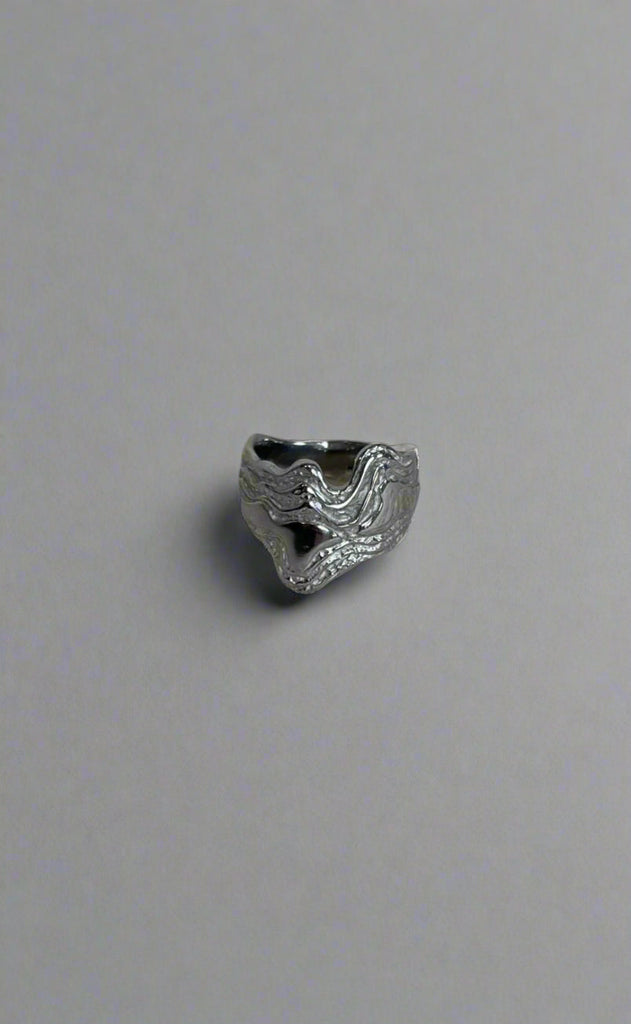 Smykkeli Copenhagen Ring - Line - Silver Colour