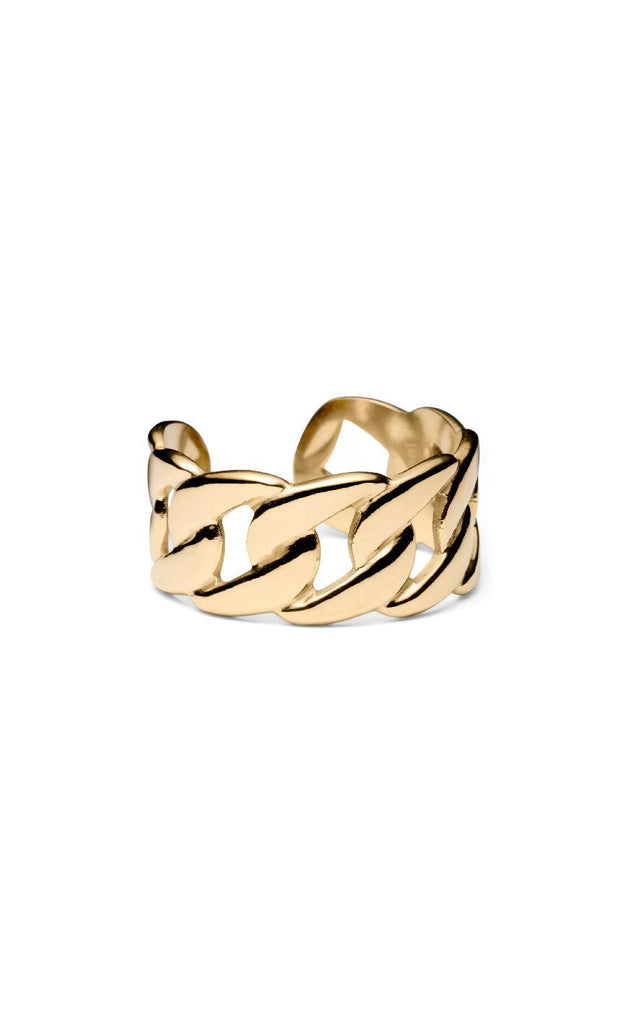 Smykkeli Copenhagen Ring - New York - Gold Colour