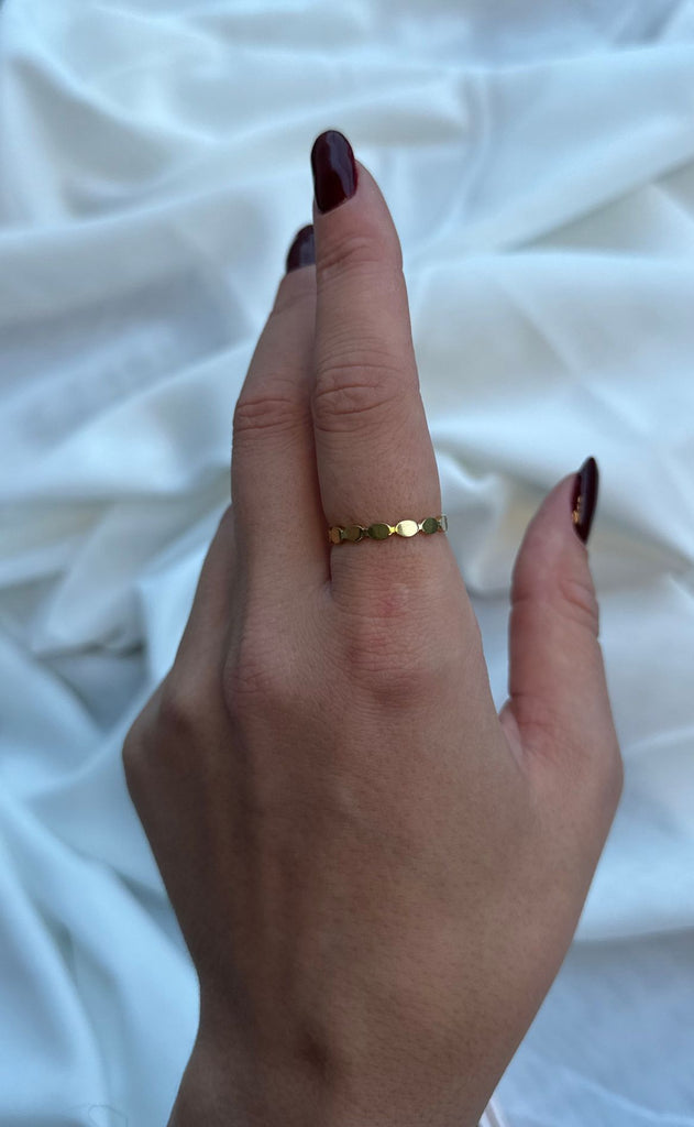 Smykkeli Copenhagen Ring - Oakland - Gold Colour