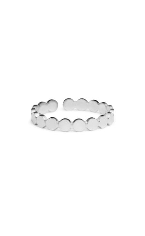 Smykkeli Copenhagen Ring - Oakland - Silver Colour