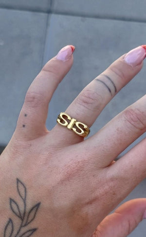 Smykkeli Copenhagen Ring - SIS - Gold Colour