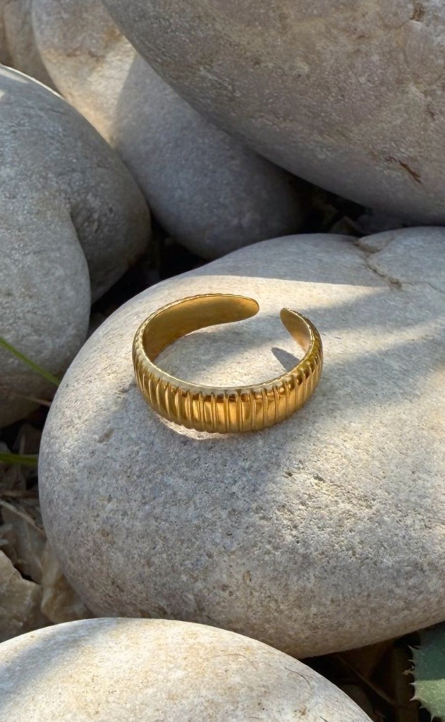 Smykkeli Copenhagen Ring - Silje - Gold Colour