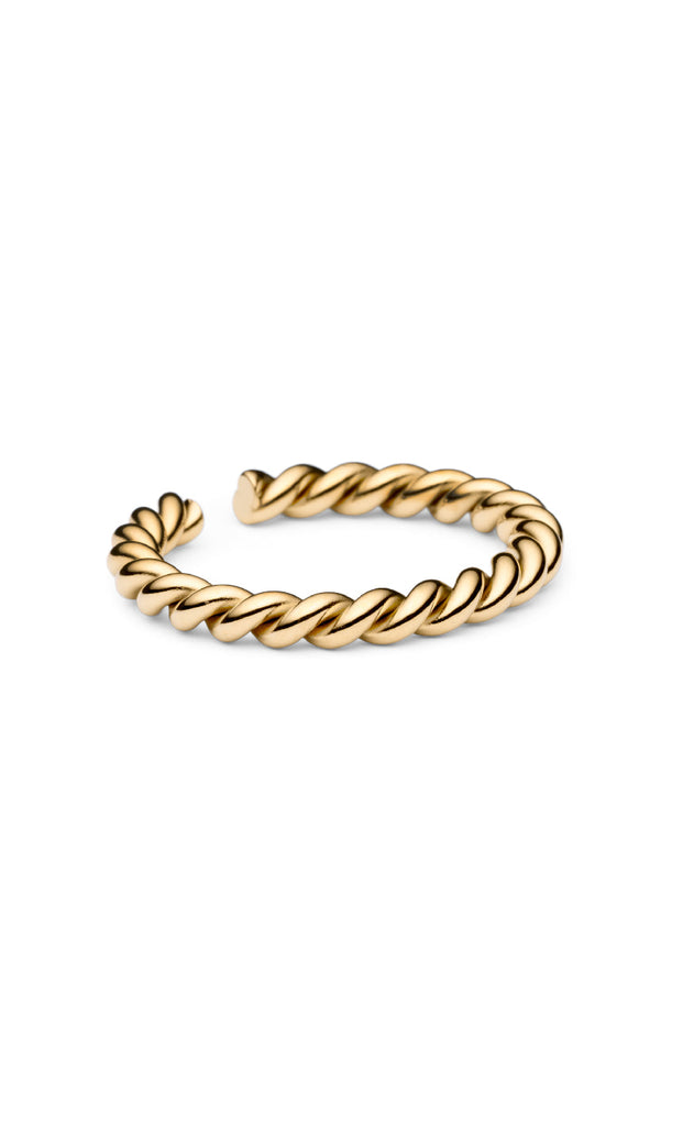 Smykkeli Copenhagen Ring - Snake - Gold Colour