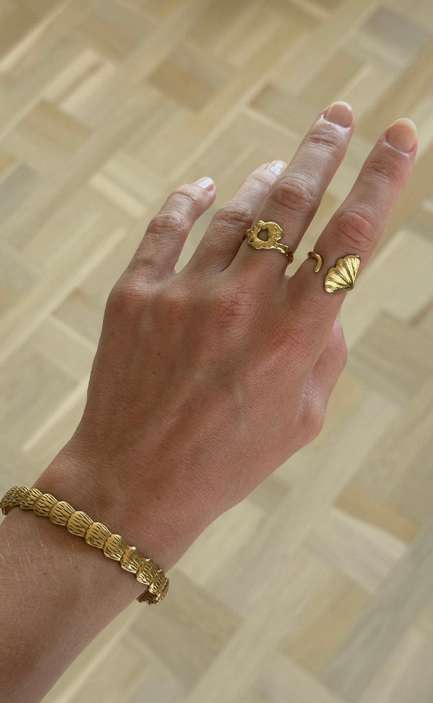 Smykkeli Copenhagen Ring - Stine - Gold Colour