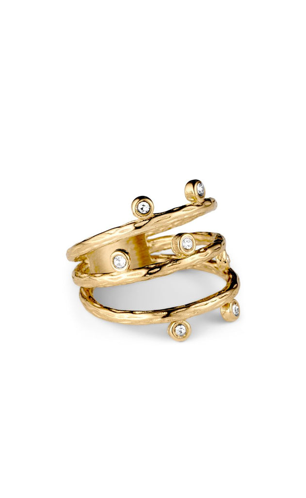 Smykkeli Copenhagen Ring - Tiff - Gold Colour