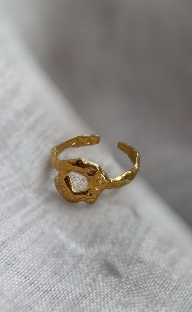 Smykkeli Copenhagen Ring - Victoria - Gold Colour