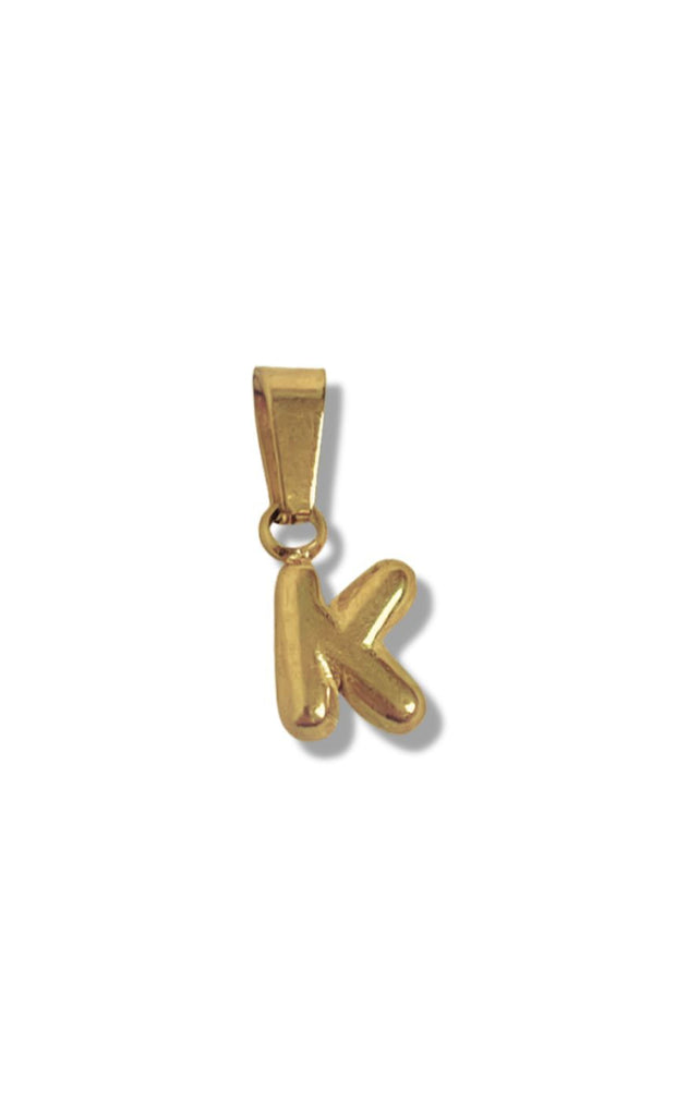 Smykkeli Copenhagen Vedhæng - Chunky Letter - Gold Colour