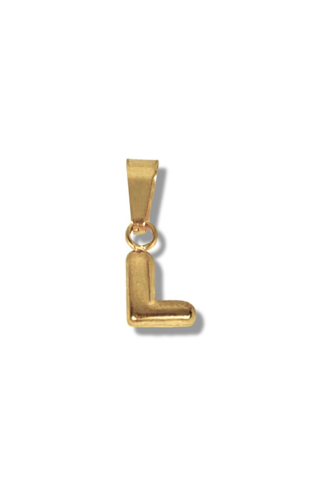 Smykkeli Copenhagen Vedhæng - Chunky Letter - Gold Colour