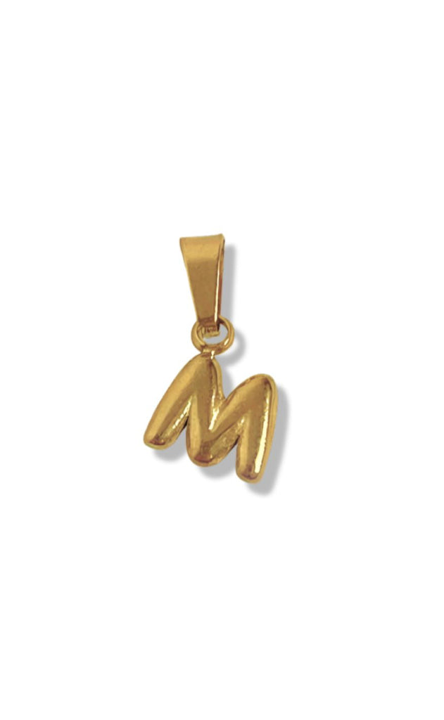 Smykkeli Copenhagen Vedhæng - Chunky Letter - Gold Colour